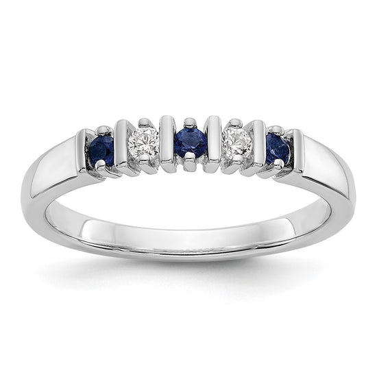 5-Stone Diamond Gemstone Band