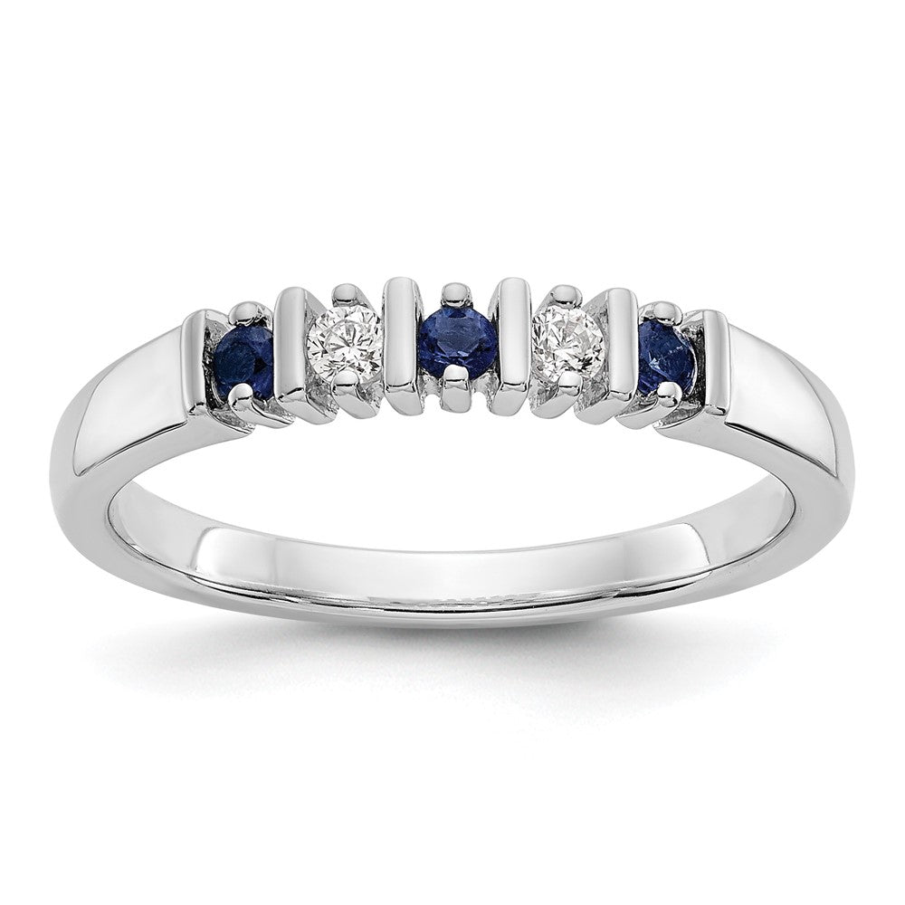 5-Stone Diamond Gemstone Band