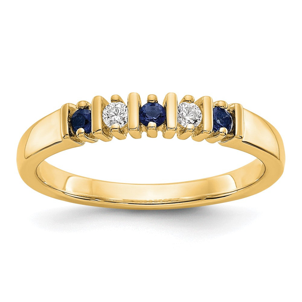 5-Stone Diamond Gemstone Band