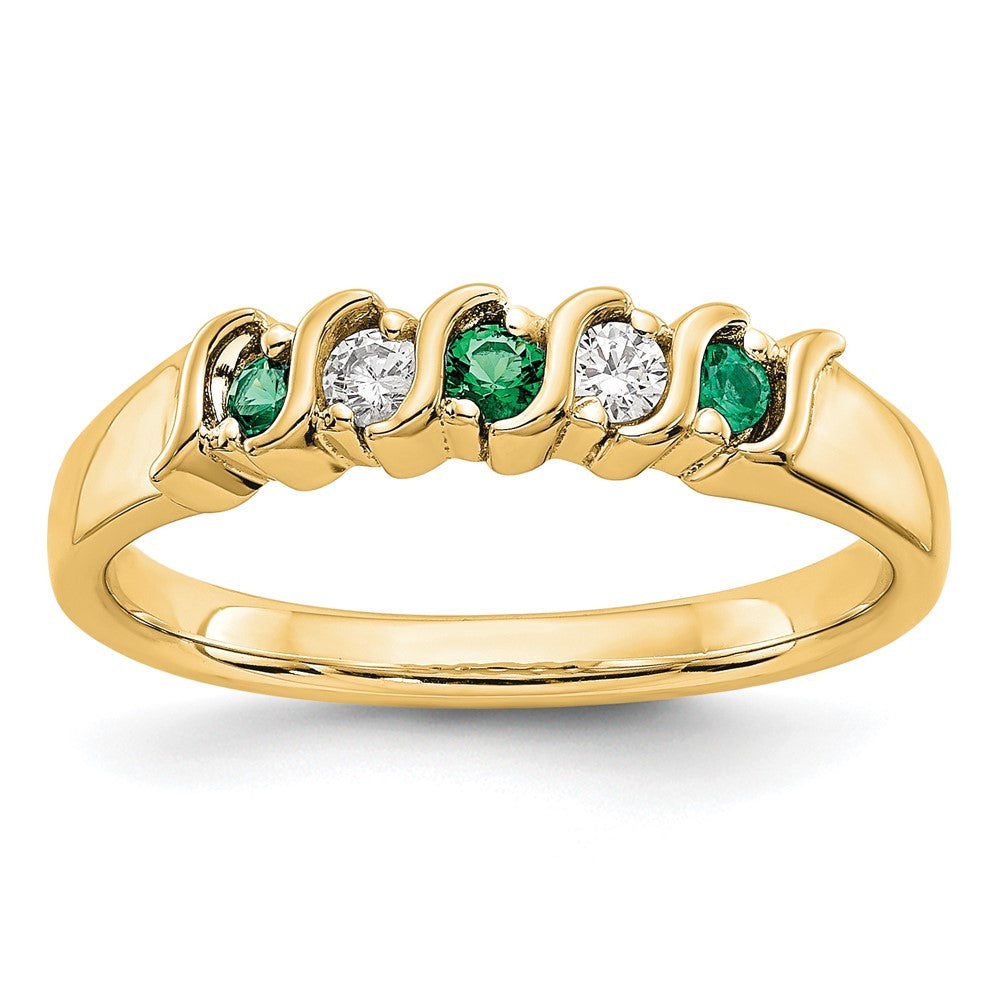 Diamond Gemstone Band