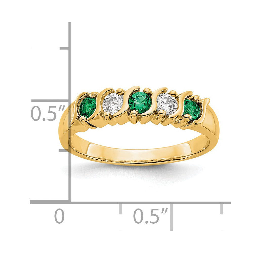 Diamond Gemstone Band