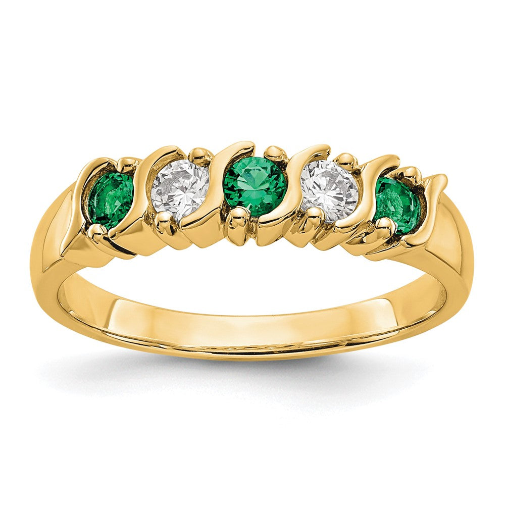 Diamond Gemstone Band