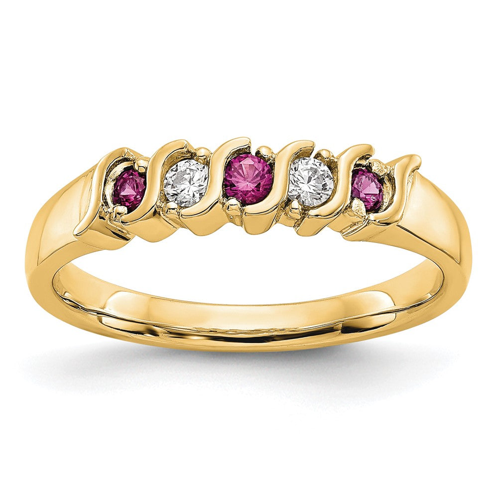 Diamond Gemstone Band