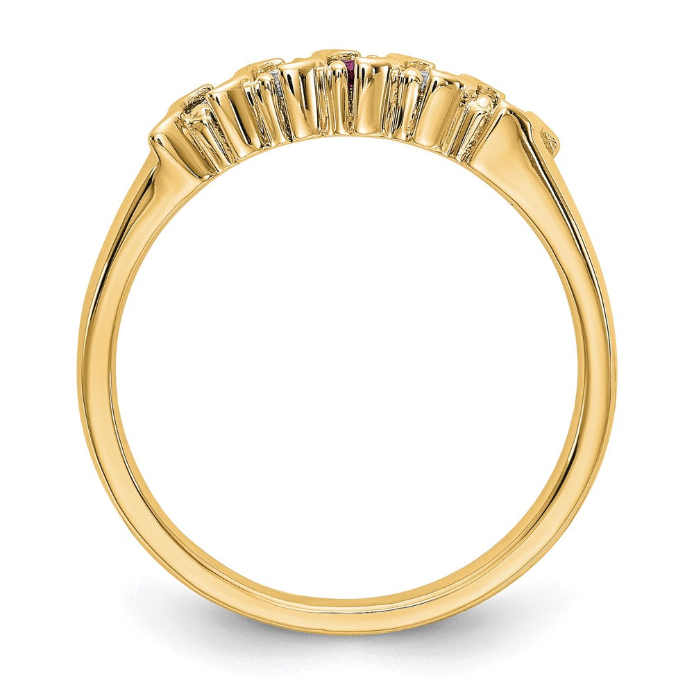Diamond Gemstone Band