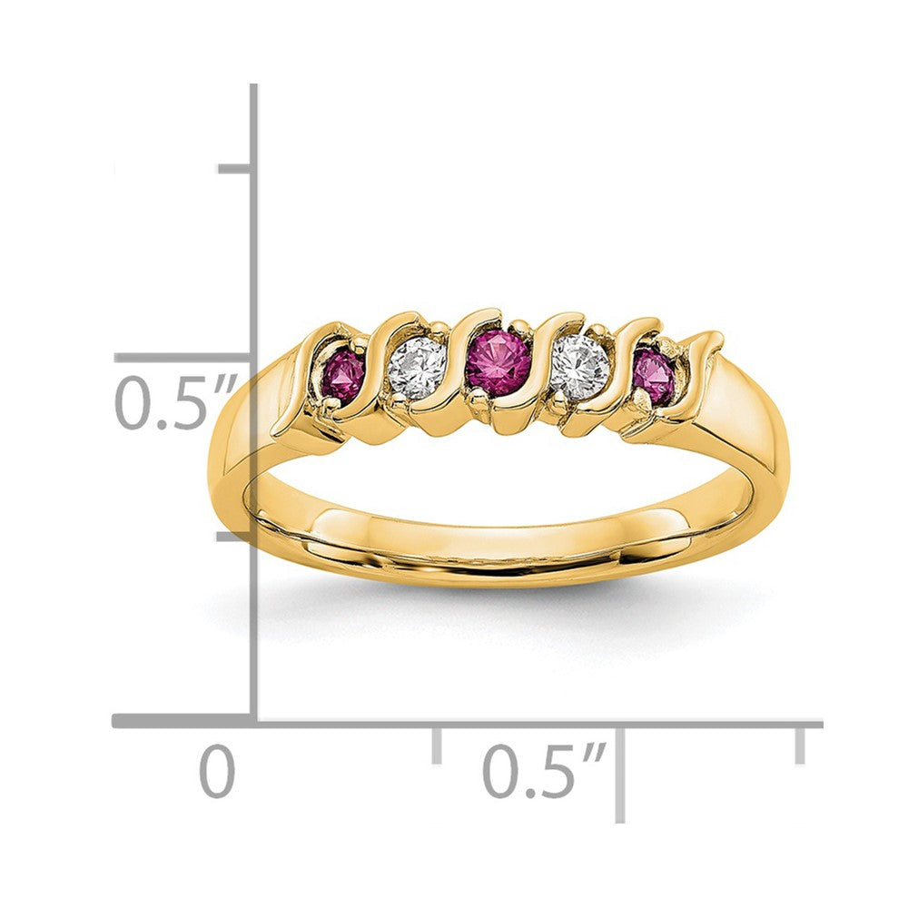Diamond Gemstone Band