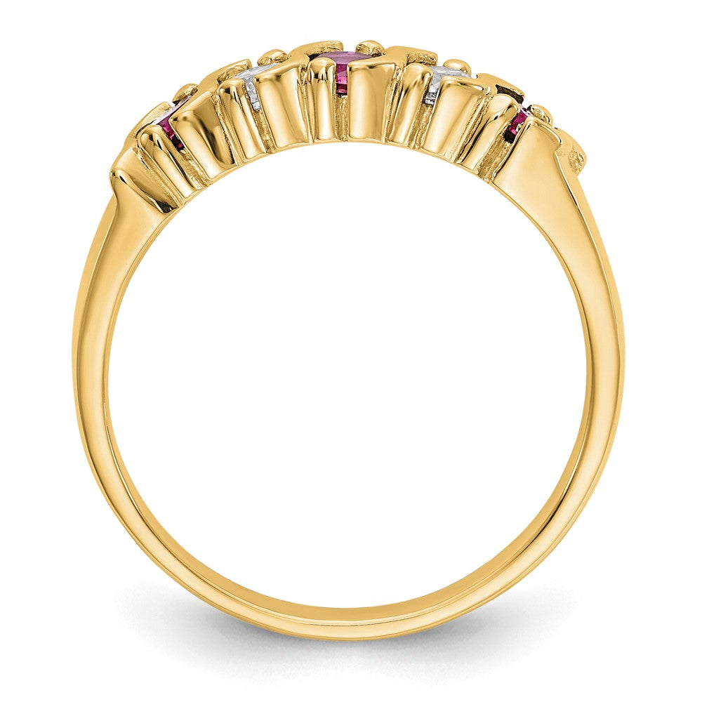 Diamond Gemstone Band