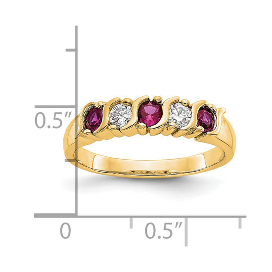 Diamond Gemstone Band