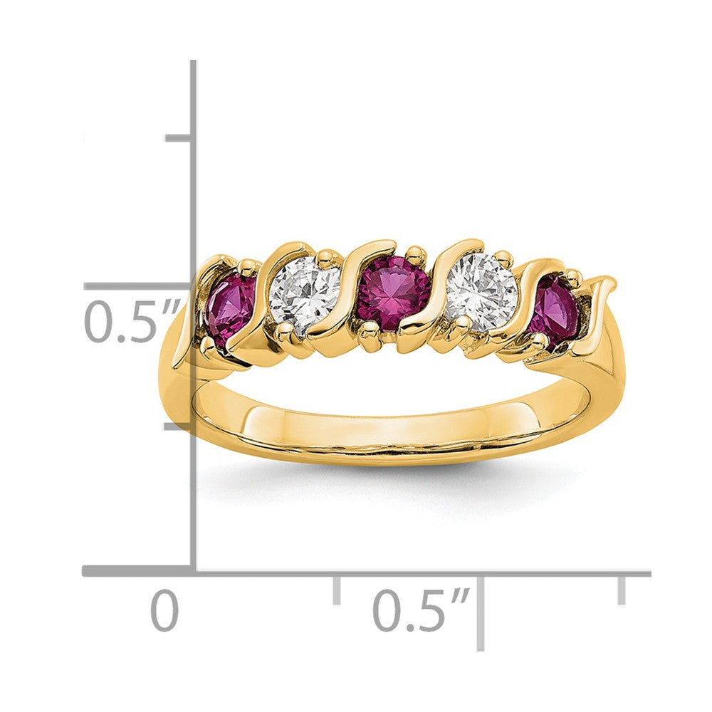 Diamond Gemstone Band