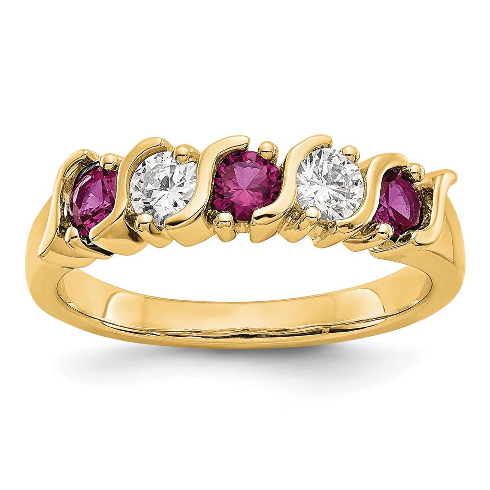 Diamond Gemstone Band