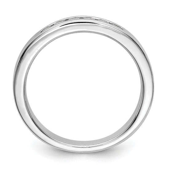 6-Stone Diamond Channel Bands