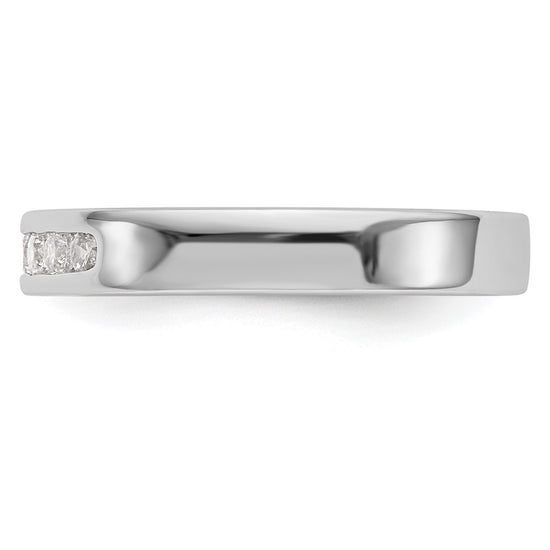 6-Stone Diamond Channel Bands