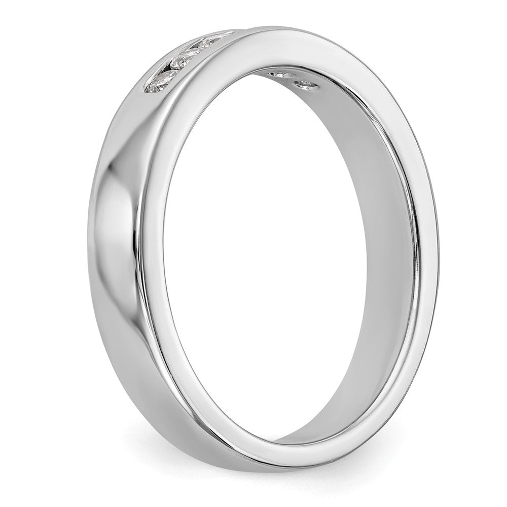 6-Stone Diamond Channel Bands