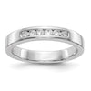 6-Stone Diamond Channel Bands