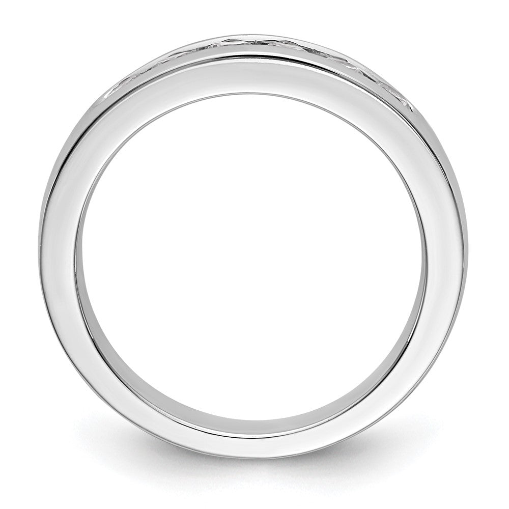 6-Stone Diamond Channel Bands