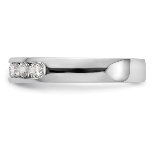 6-Stone Diamond Channel Bands