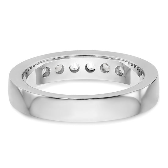 6-Stone Diamond Channel Bands