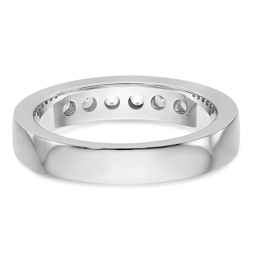 6-Stone Diamond Channel Bands