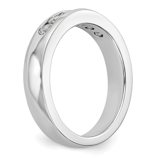 6-Stone Diamond Channel Bands