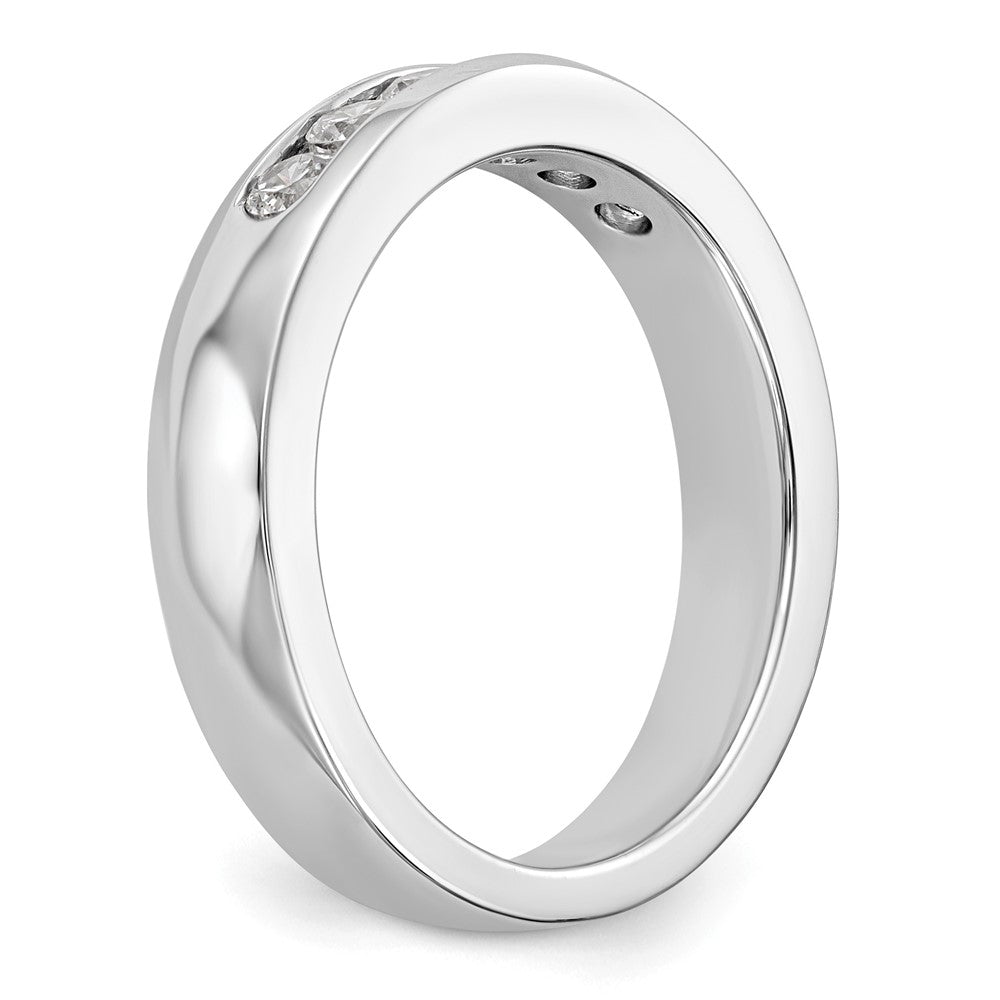 6-Stone Diamond Channel Bands