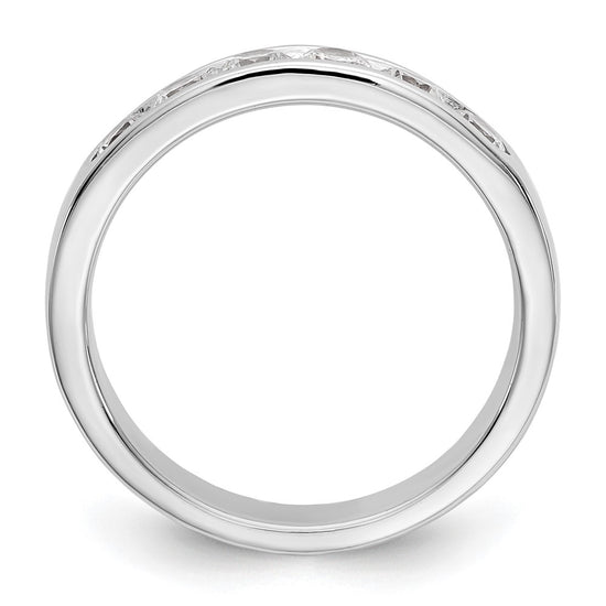 6-Stone Diamond Channel Bands