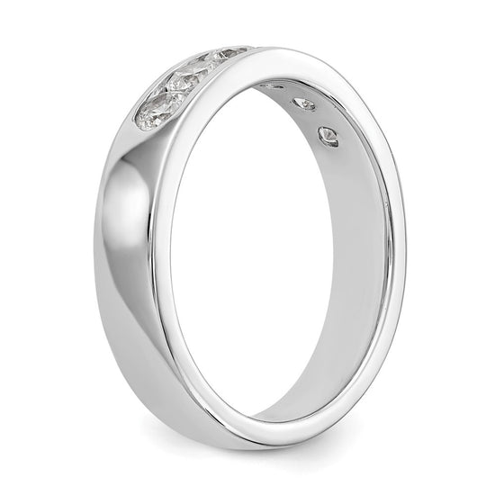 6-Stone Diamond Channel Bands