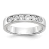 14kw 6-3.0mm CZ Stone Channel Band