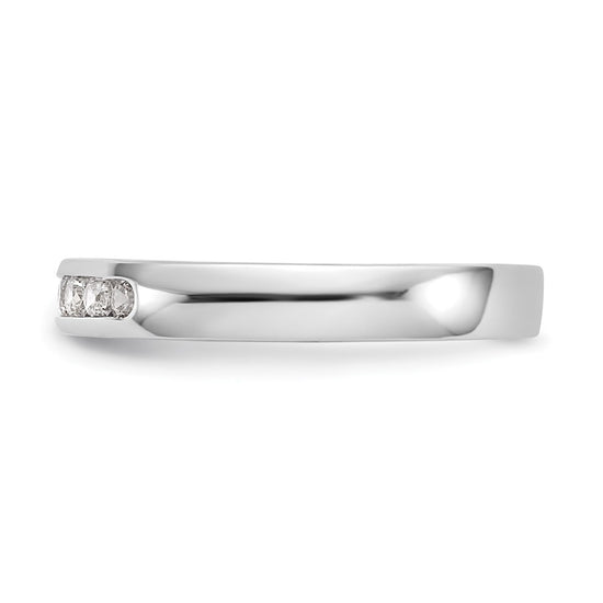7-Stone Diamond Channel Bands