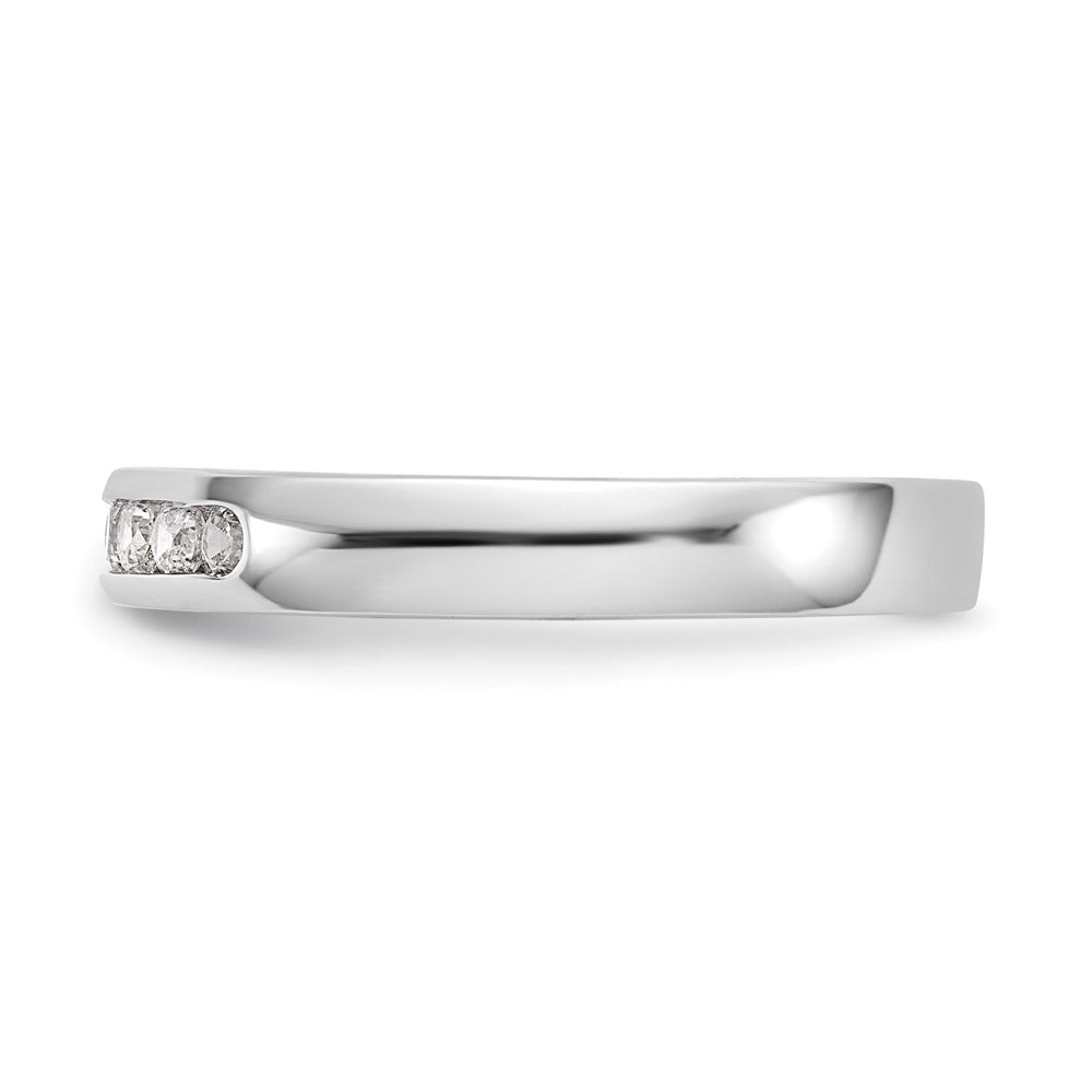 7-Stone Diamond Channel Bands