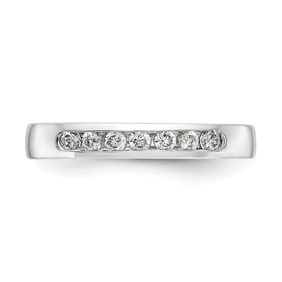 7-Stone Diamond Channel Bands