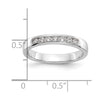 7-Stone Diamond Channel Bands