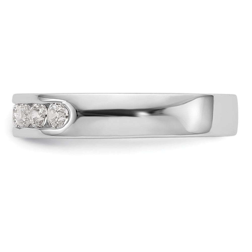 7-Stone Diamond Channel Bands