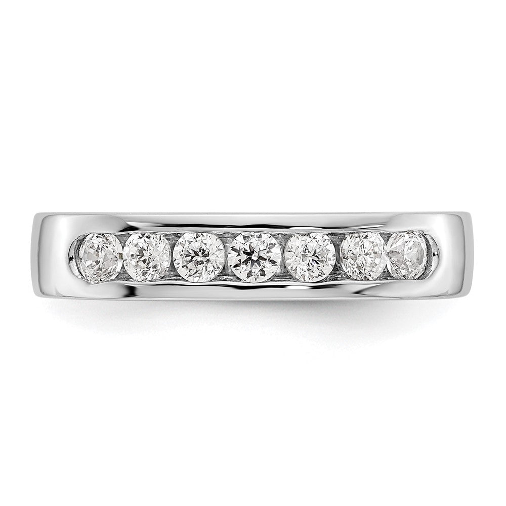 7-Stone Diamond Channel Bands