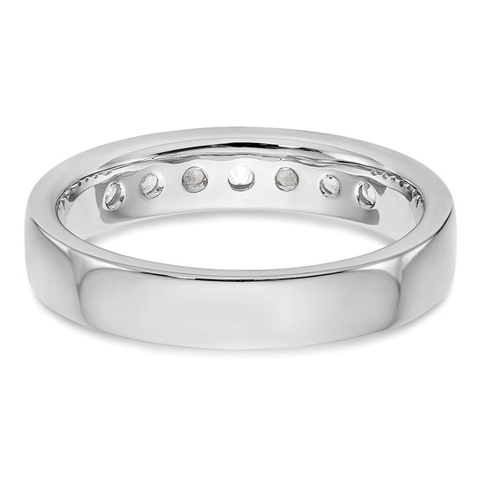 7-Stone Diamond Channel Bands