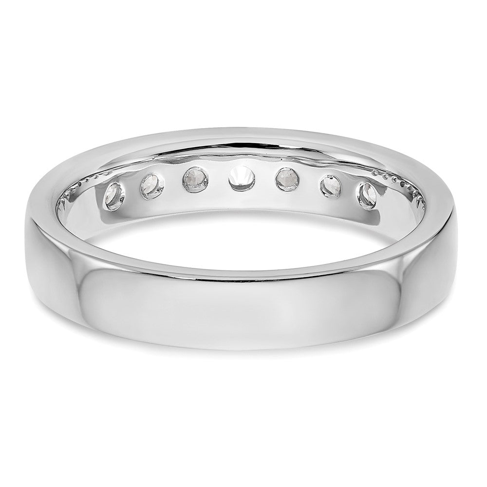 7-Stone Diamond Channel Bands