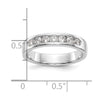 7-Stone Diamond Channel Bands