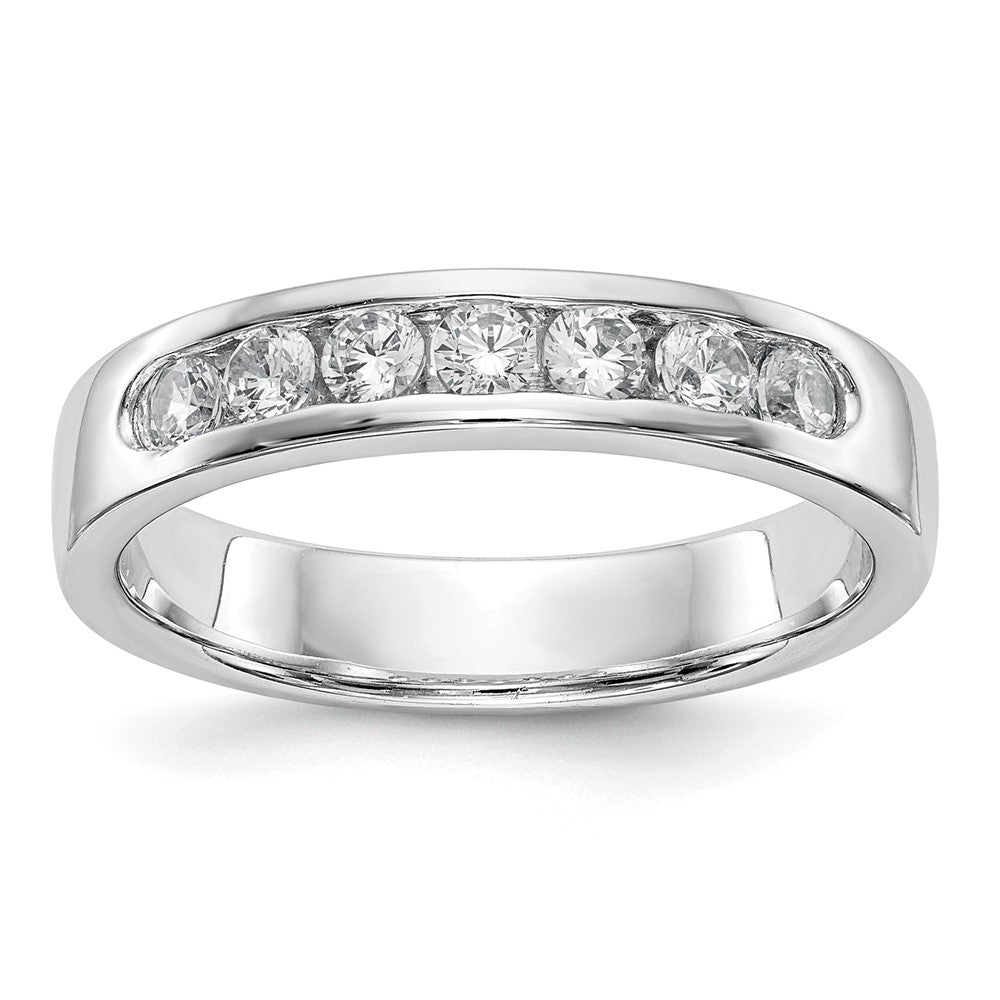 7-Stone Diamond Channel Bands