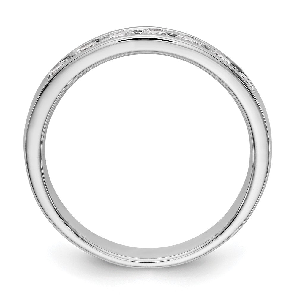 7-Stone Diamond Channel Bands