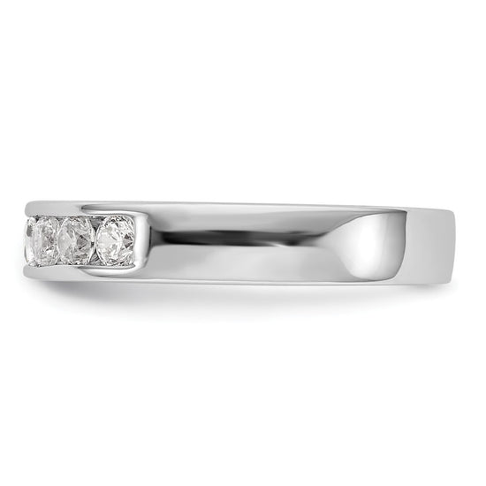 7-Stone Diamond Channel Bands