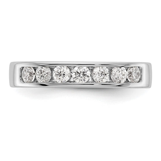 7-Stone Diamond Channel Bands