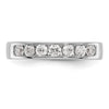 7-Stone Diamond Channel Bands