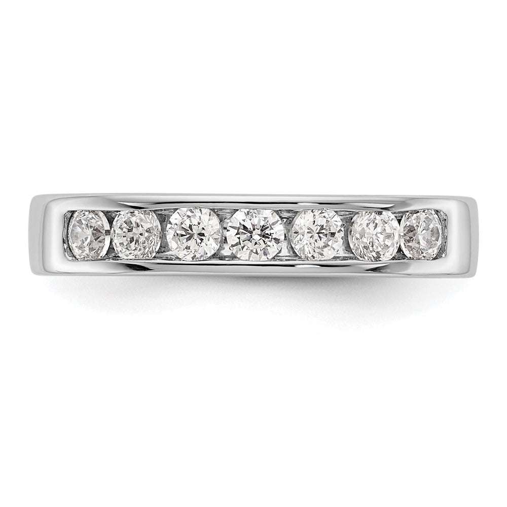 7-Stone Diamond Channel Bands