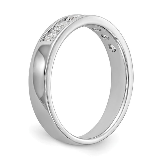 7-Stone Diamond Channel Bands