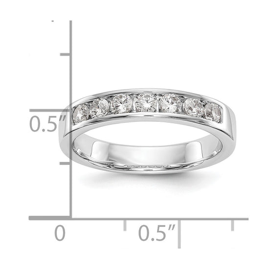7-Stone Diamond Channel Bands