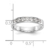 7-Stone Diamond Channel Bands