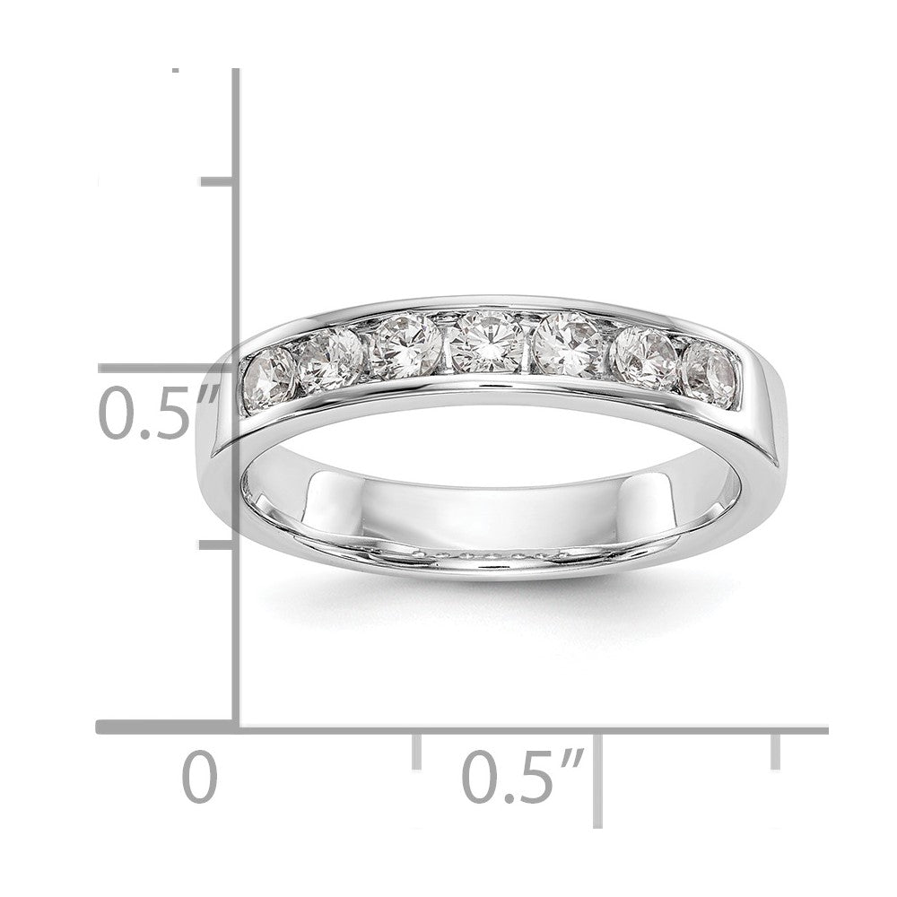 7-Stone Diamond Channel Bands