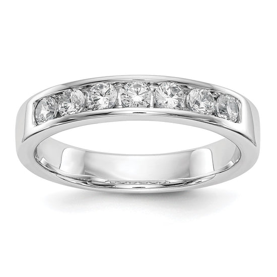 7-Stone Diamond Channel Bands
