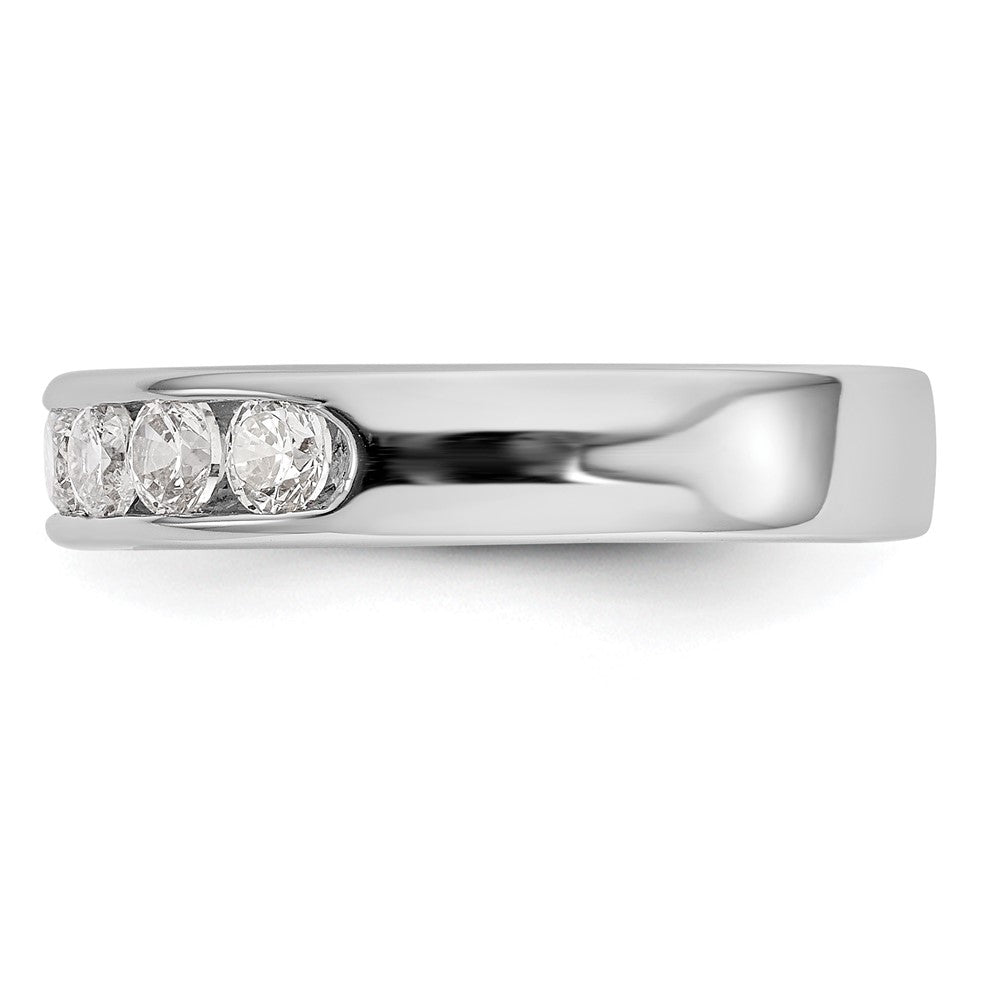 7-Stone Diamond Channel Bands
