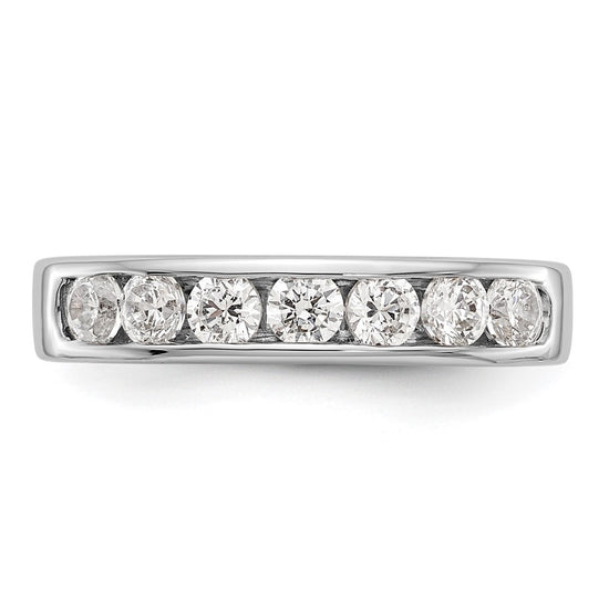 7-Stone Diamond Channel Bands