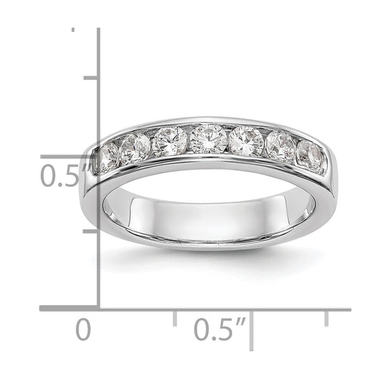 7-Stone Diamond Channel Bands