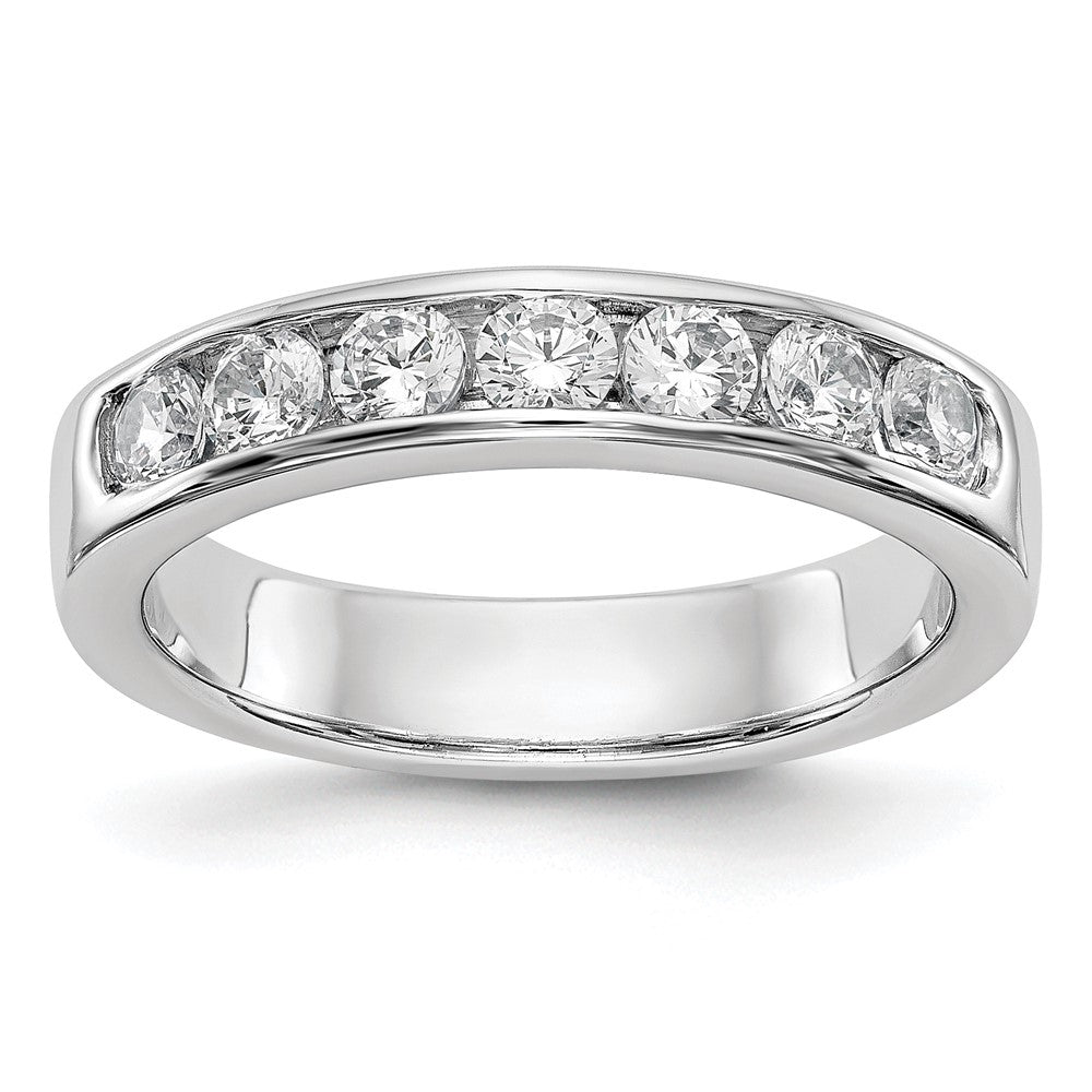 7-Stone Diamond Channel Bands